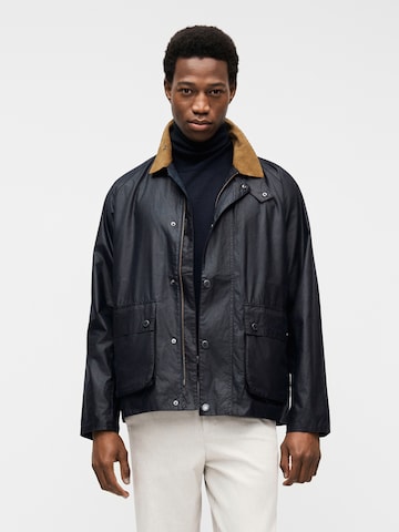 Veste mi-saison 'Mod Bedale' Barbour en bleu : devant