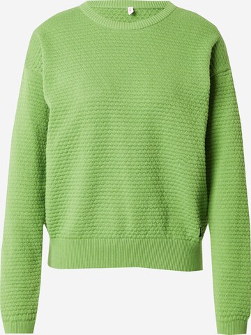 Pull-over 'Chic Promenade' Blutsgeschwister en vert : devant