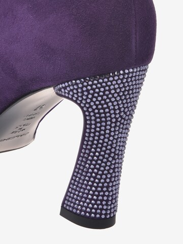 Baldinini Ankle Boots in Purple