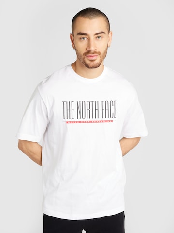 T-Shirt 'EST 1966' THE NORTH FACE en blanc : devant