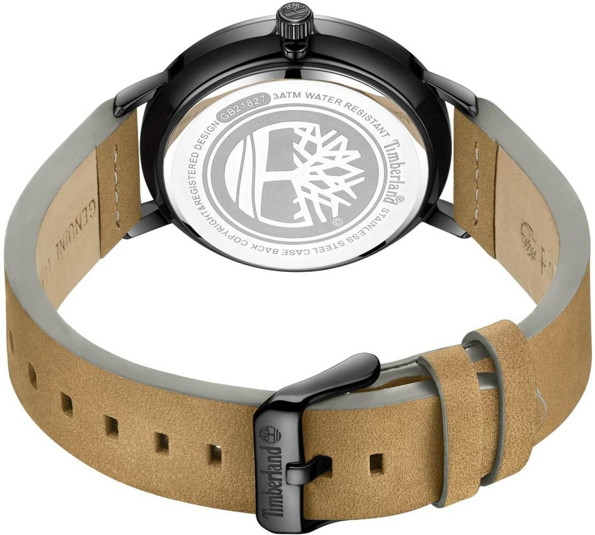 TIMBERLAND Analoog horloge in Beige