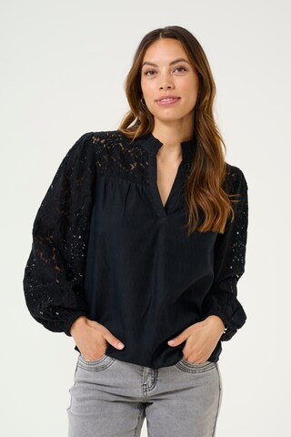 Cream Bluse 'CR Liselin' i sort: forside