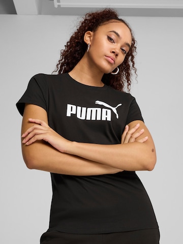 PUMA Funktionsshirt 'ESS No. 1' in Schwarz: Vorderseite