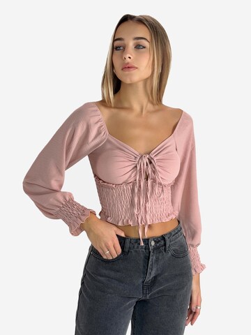 Elara Bluse in Pink