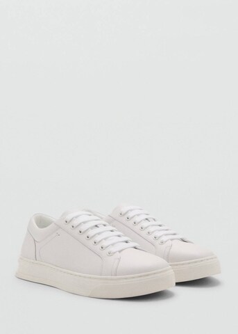 MANGO MAN Sneakers 'Metrolea' in White