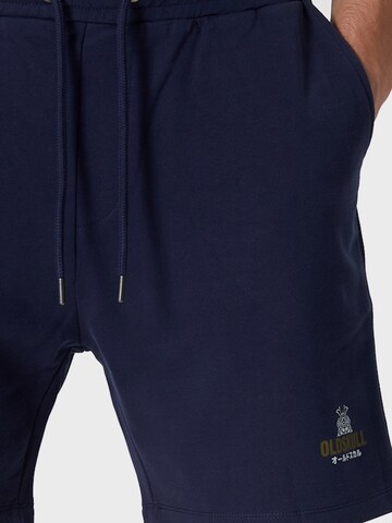 Oldskull Loose fit Pants 'Samurai' in Blue