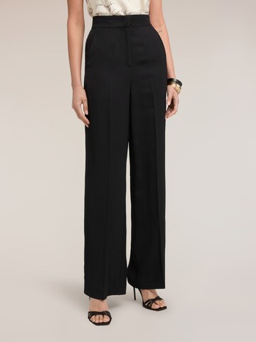 MOTIVI - Pierna ancha Pantalón en negro