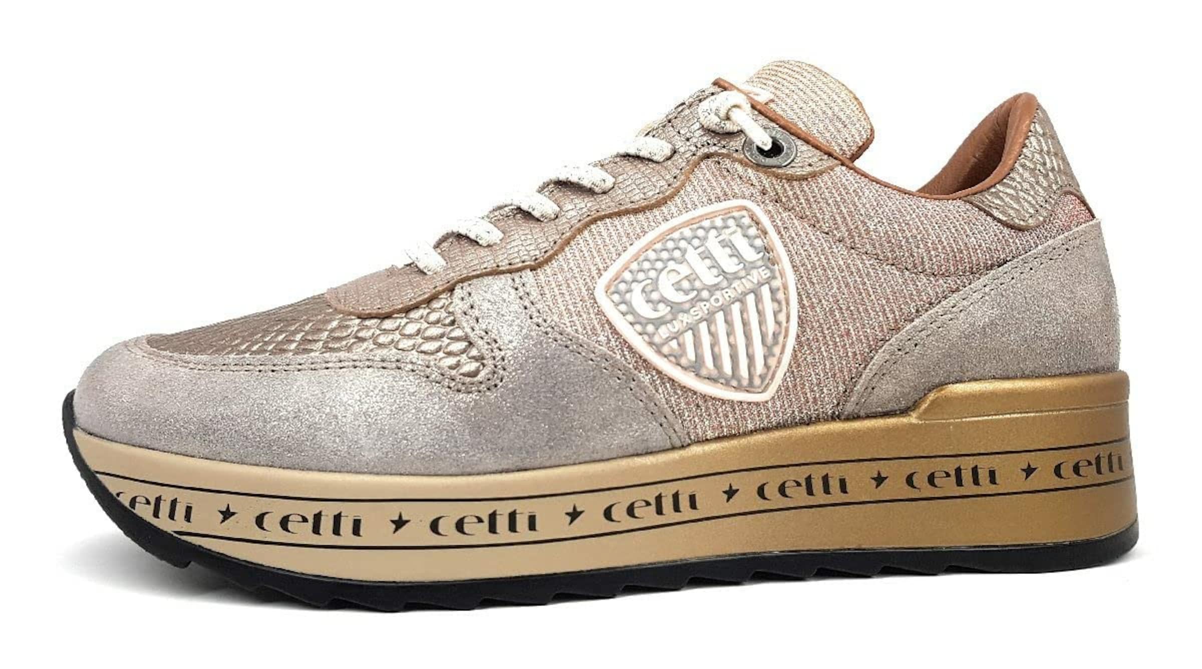 Cetti Sneaker in Pink: Vorderseite