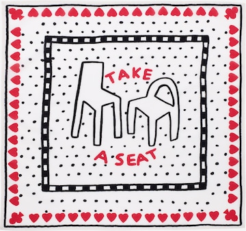 EDITEDRučnik 'Jolie' - bijela boja: prednji dio