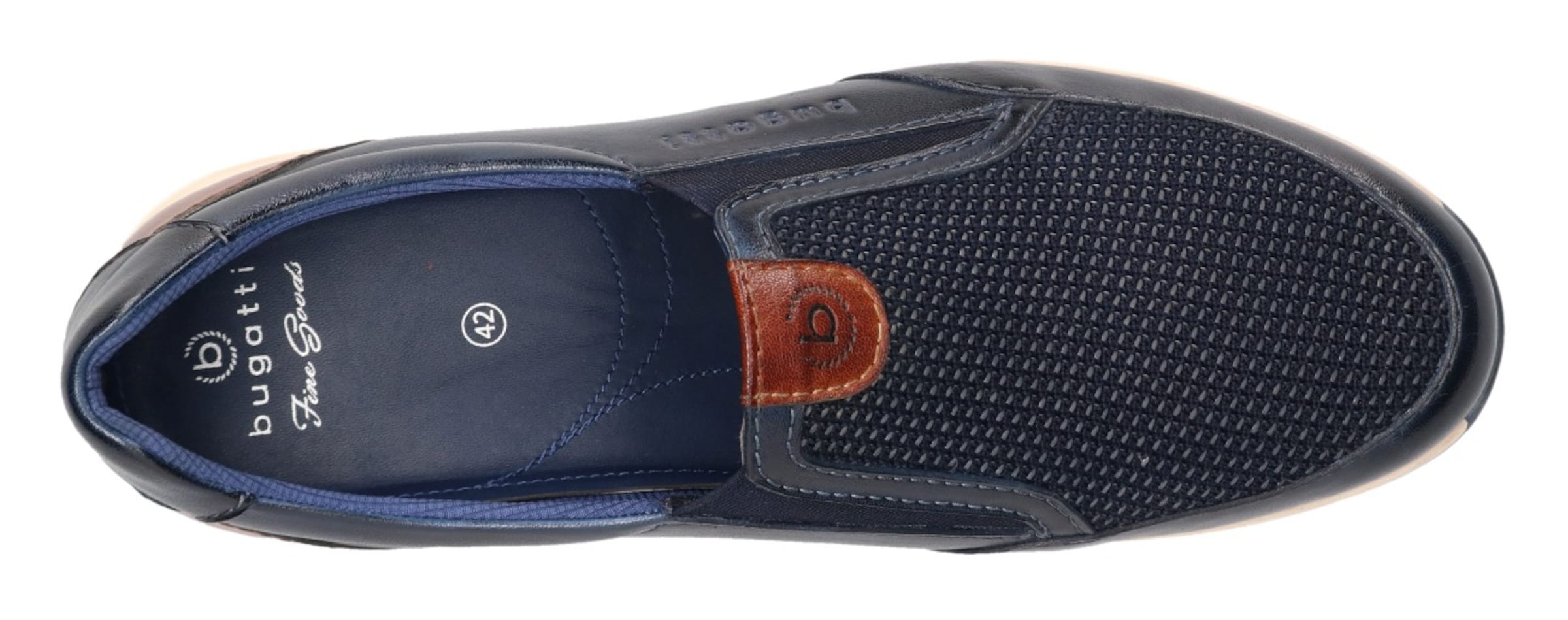 bugatti Slip On in Blau
