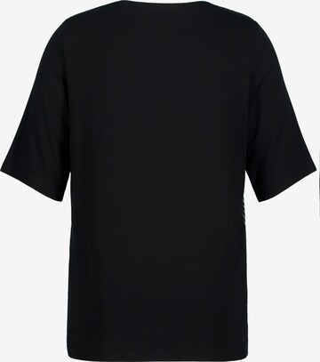 T-shirt Ulla Popken en noir