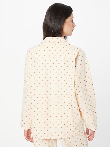 BeckSöndergaard Pajama Shirt in Beige