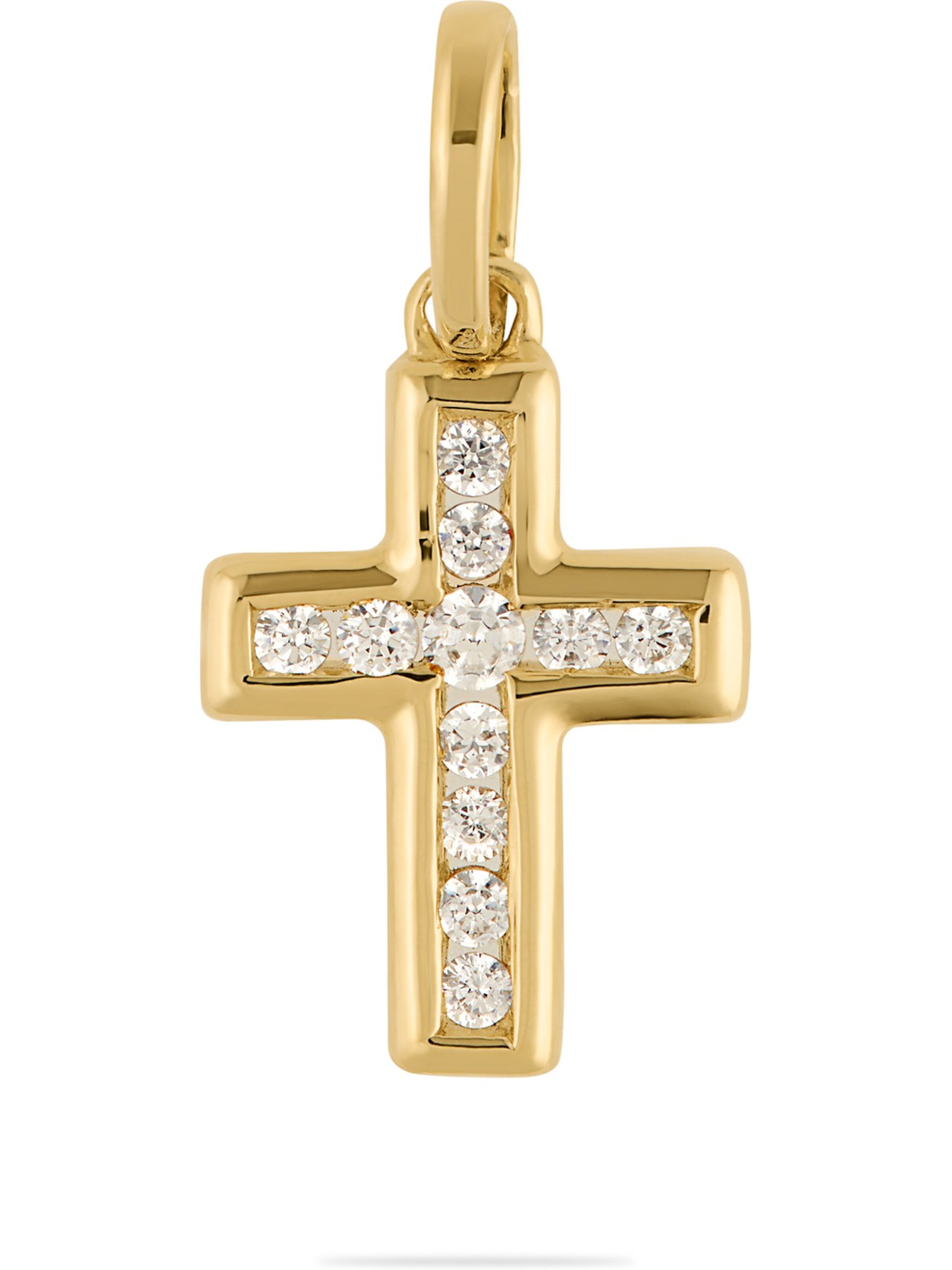 FAVS Anhänger in Gelb: Vorderseite