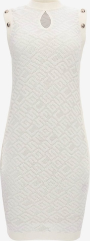 GUESS Knitted dress 'Chelsea' in Beige: front