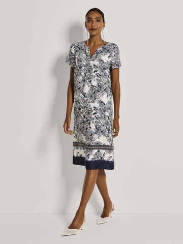 Robe-chemise MADELEINE en blanc : devant