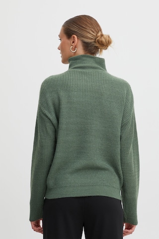 ICHI Sweater 'NOVO' in Green