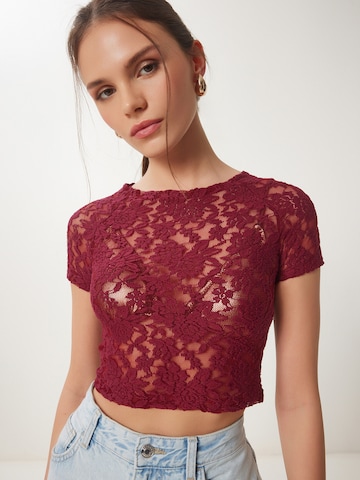 Camicia da donna di Happiness İstanbul in rosso