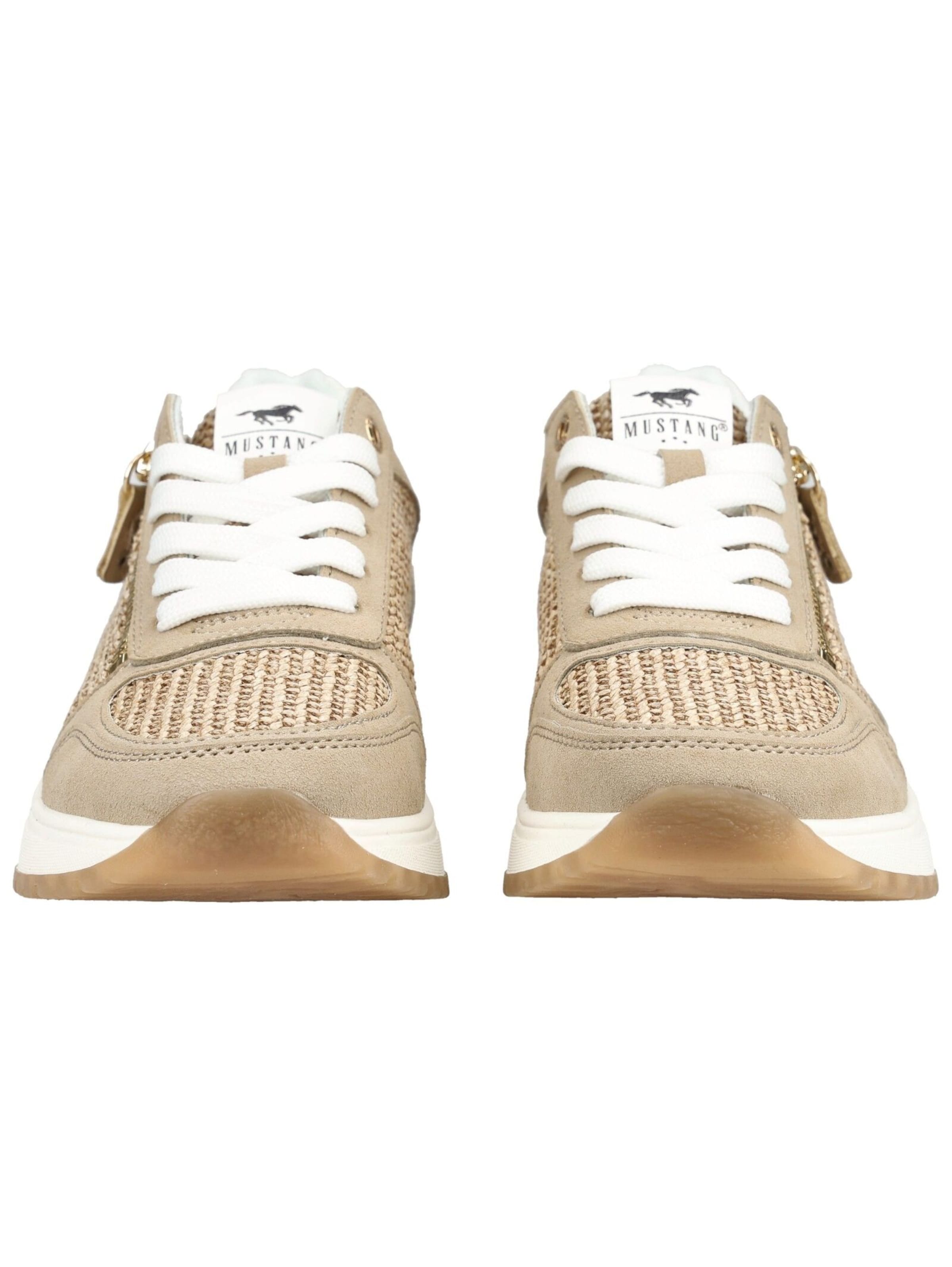 MUSTANG Sneakers laag in Beige