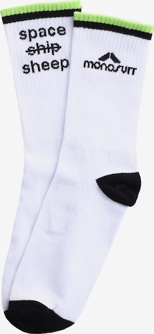 MONOSUIT Socken in Weiß