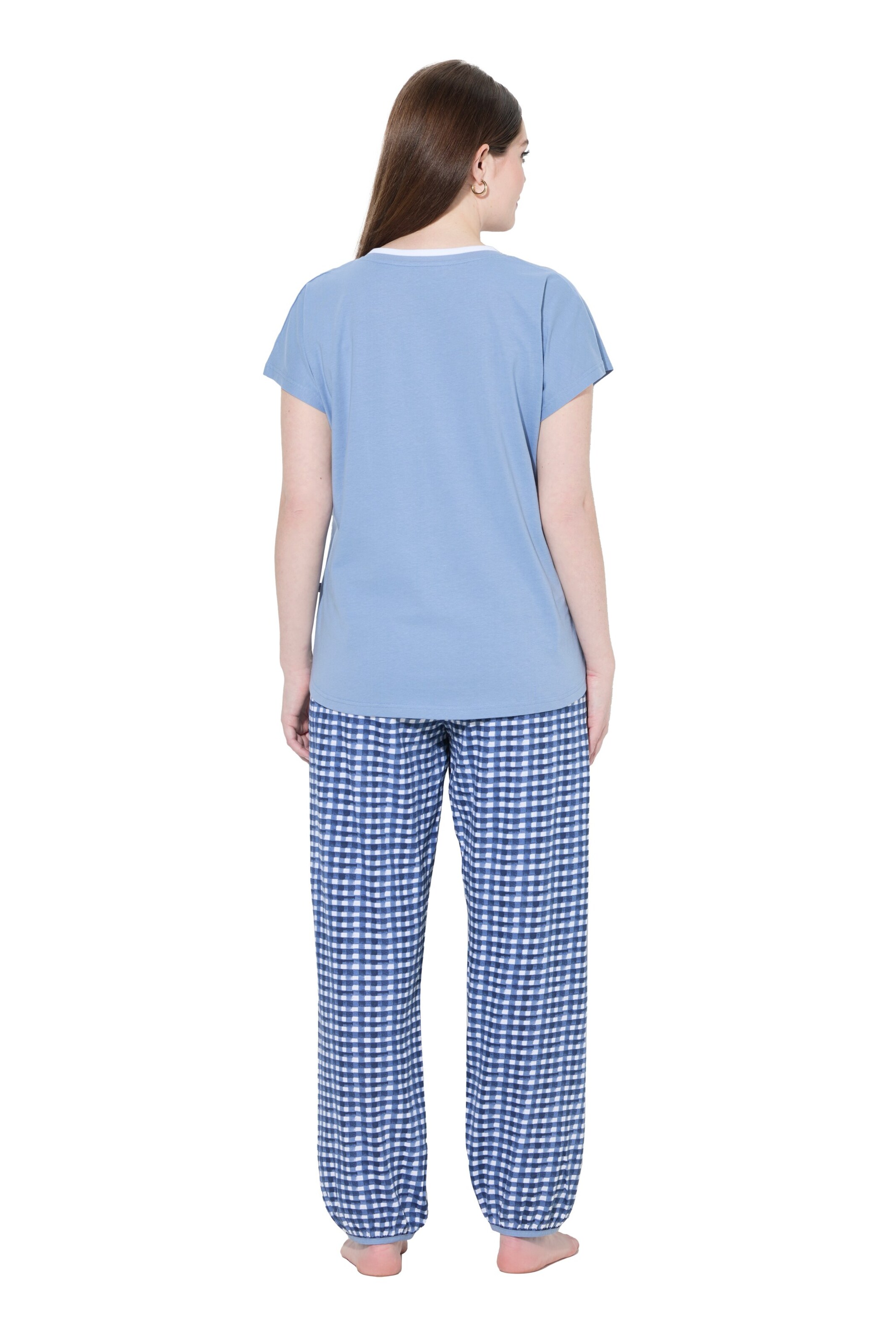 Ulla Popken Pajama in Blue