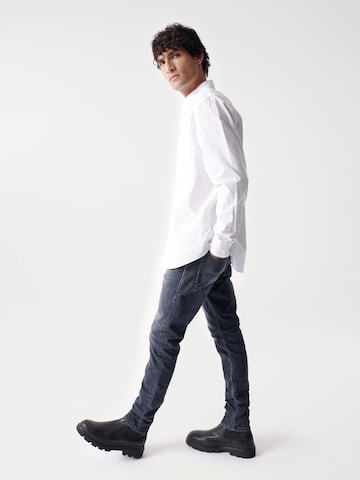 Salsa Jeans Regular Fit Hemd 'Monaco' in Weiß