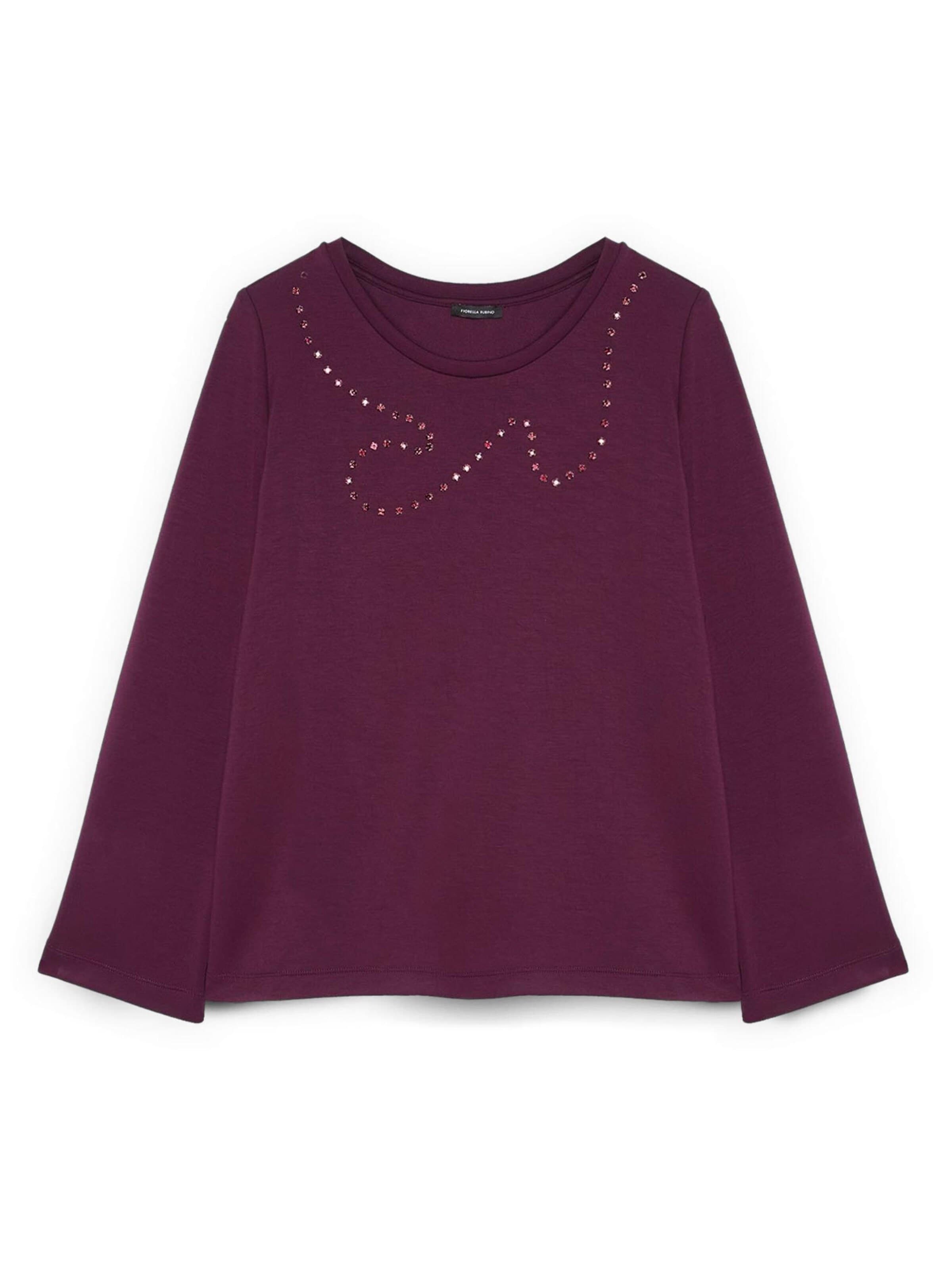 Pull-over Fiorella Rubino en rouge : devant