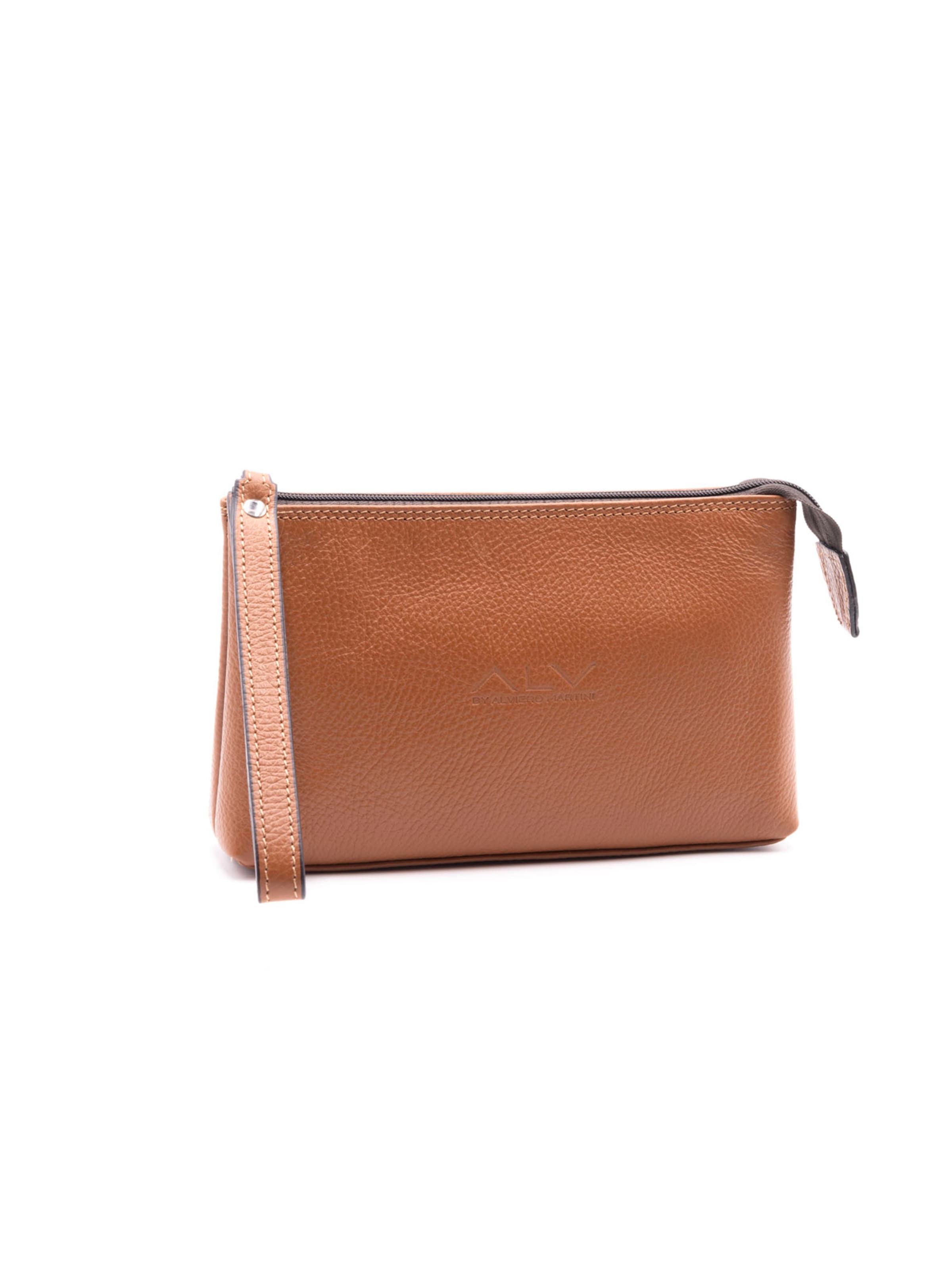Pochette ALV By Alviero Martini en marron : devant