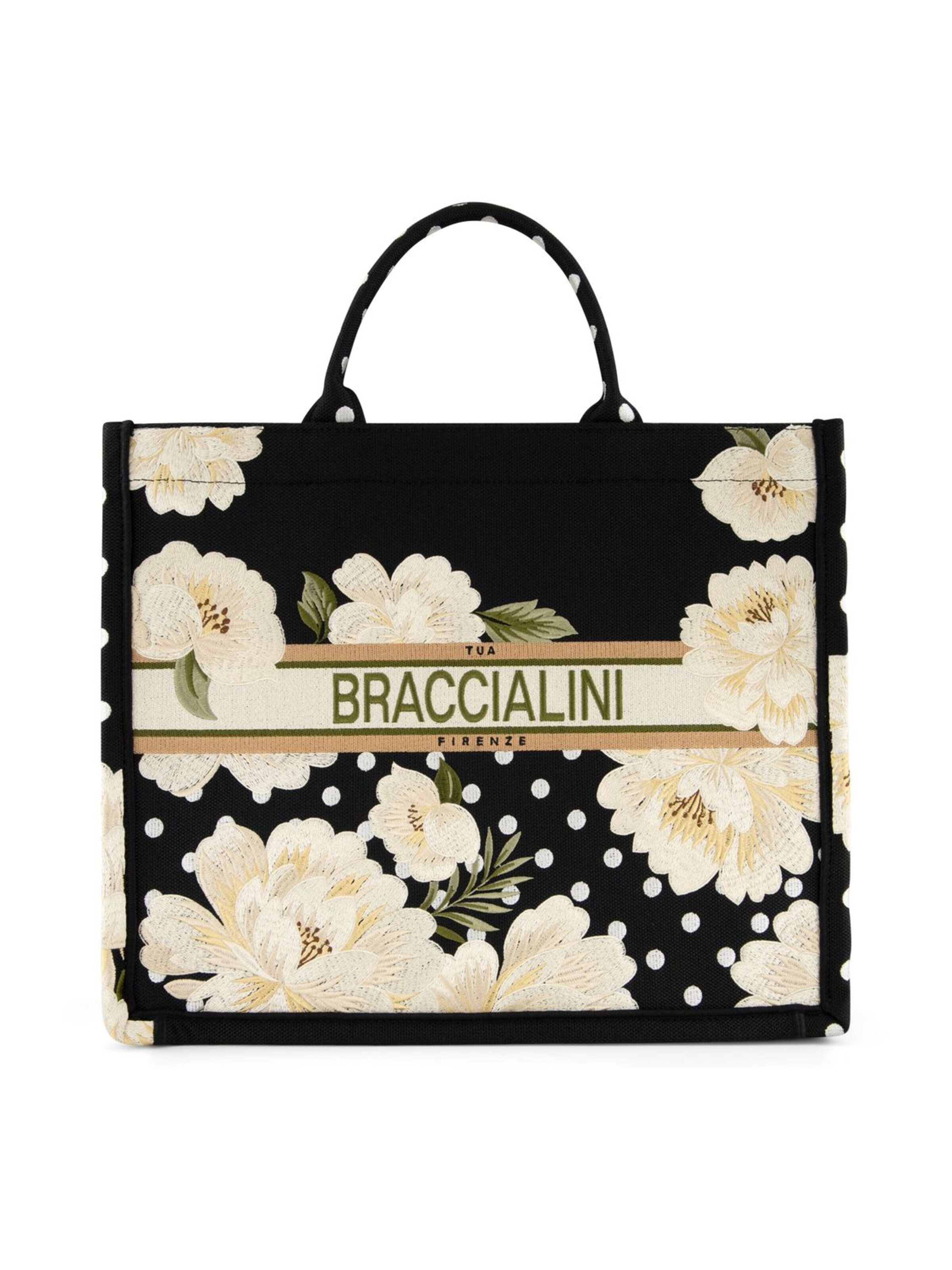 Braccialini - Shopper 'Queen' en negro: frente