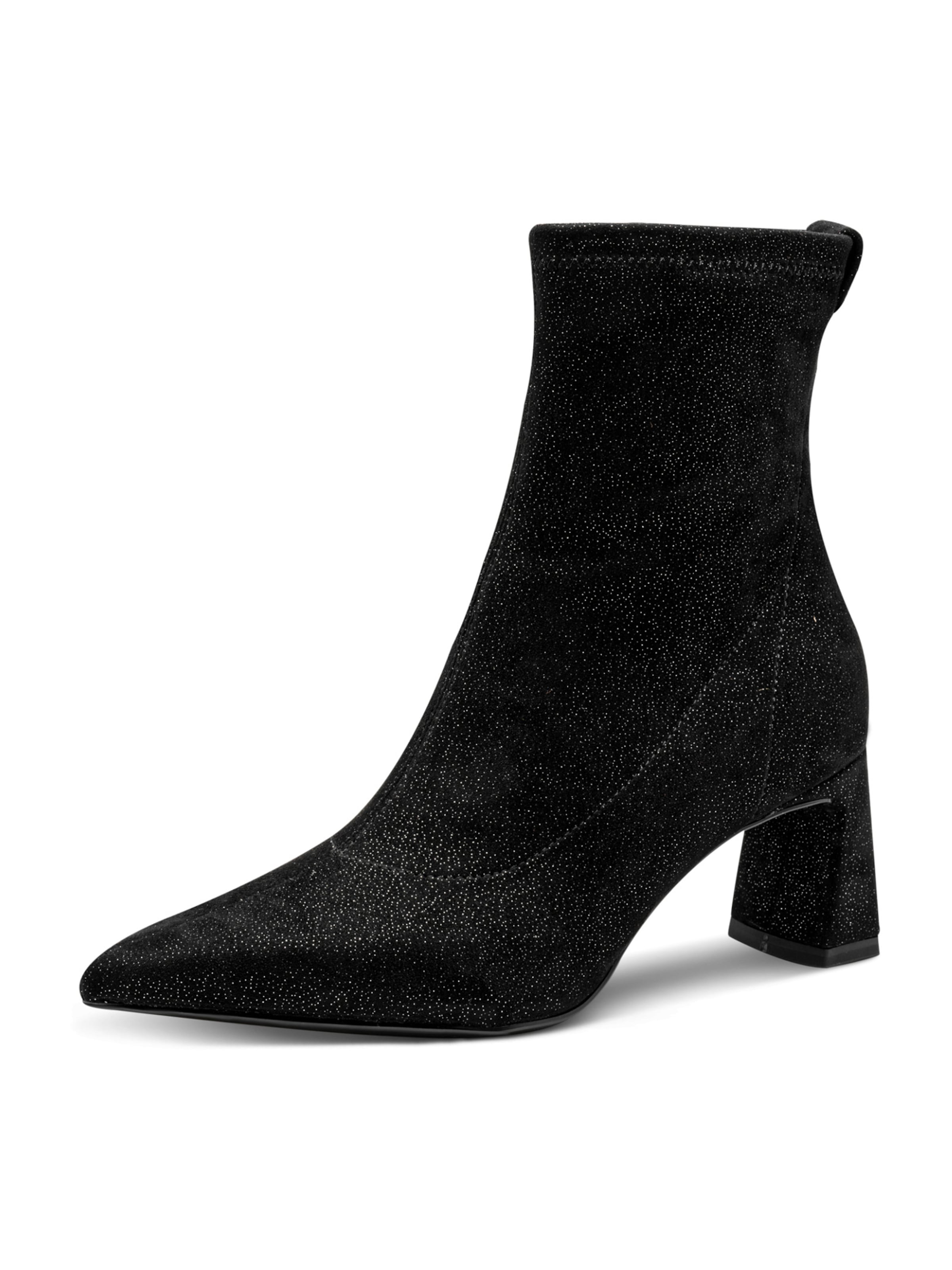 Tamaris Poolsaabas, värv must: eest vaates