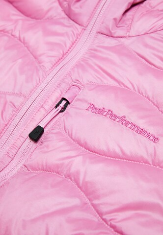 PEAK PERFORMANCE Outdoor jacket 'Helium' in Pink