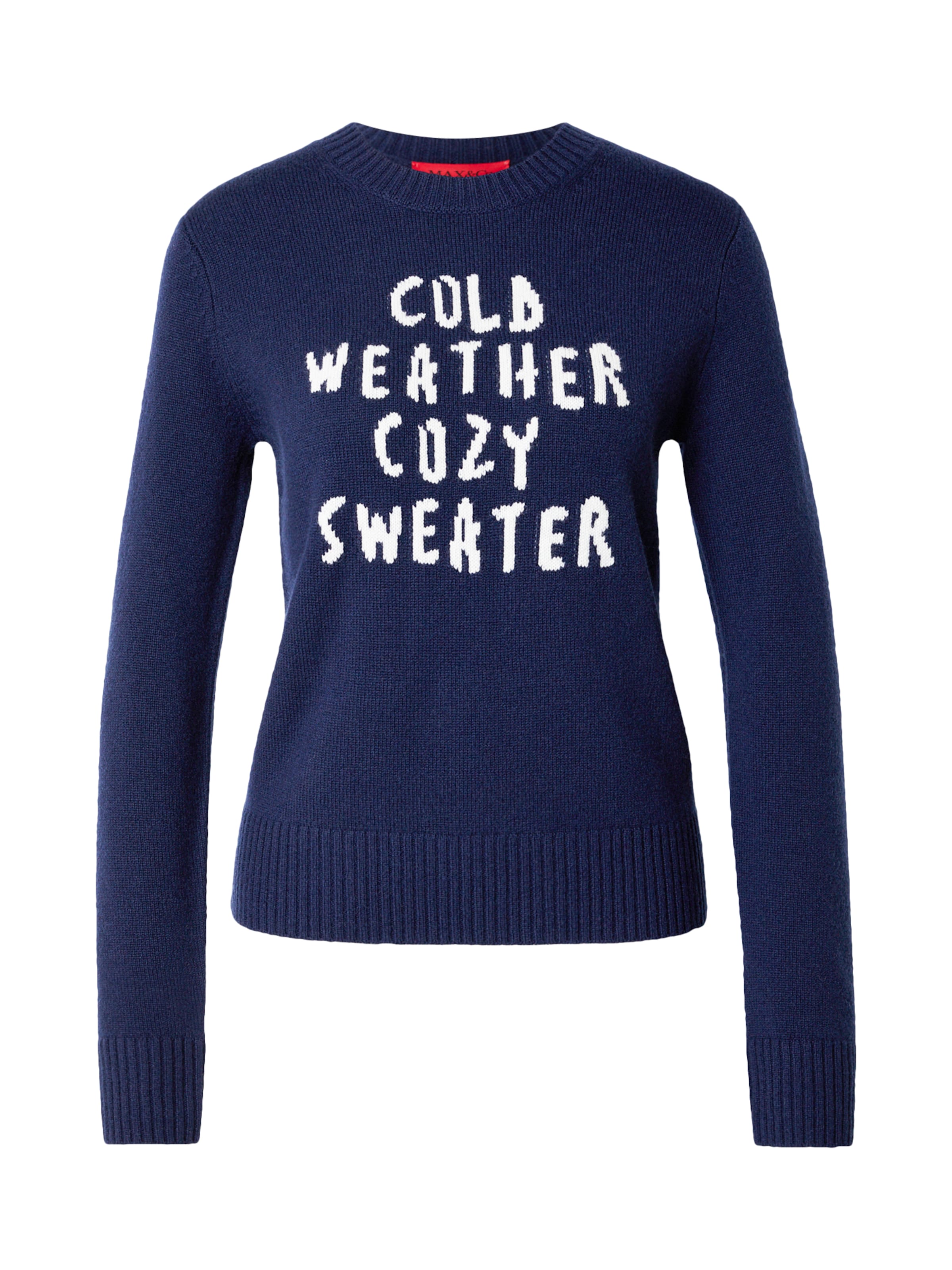 Pulover 'FONTANA' de la MAX&Co. pe albastru: față