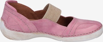 JOSEF SEIBEL Ballet Flats with Strap 'Fergey' in Pink