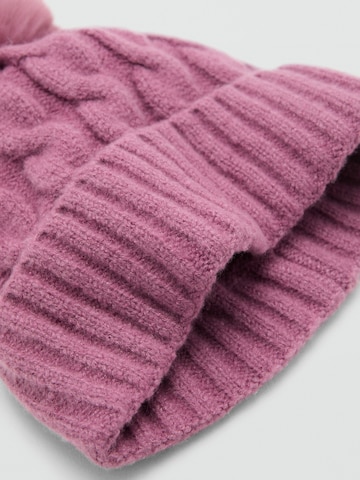 MANGO KIDS Čepice 'TRENZA' – pink