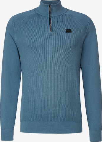 Street One MEN Sweater in Blue: front