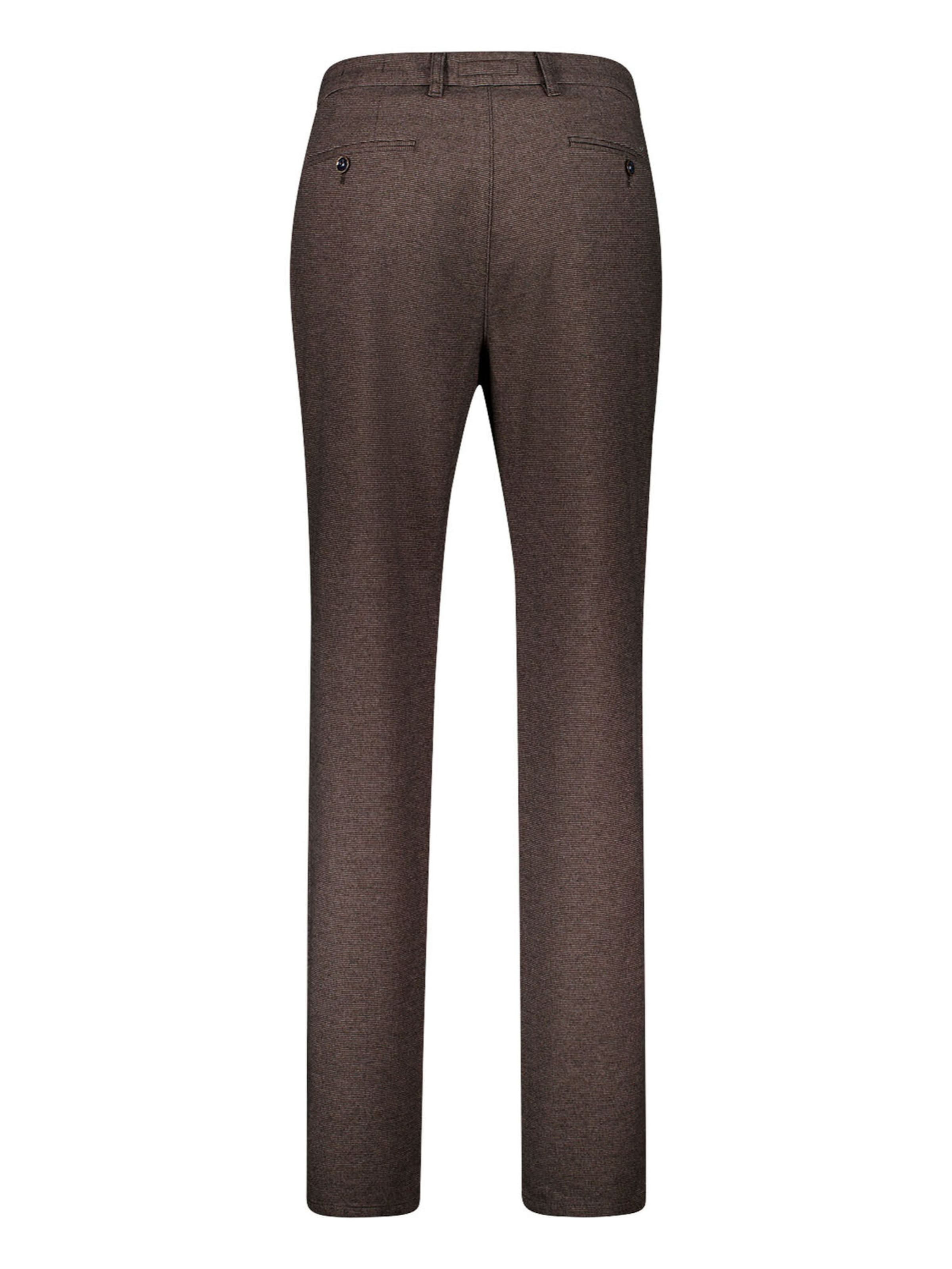 Gardeur Regular Chino trousers 'Bono' in Brown