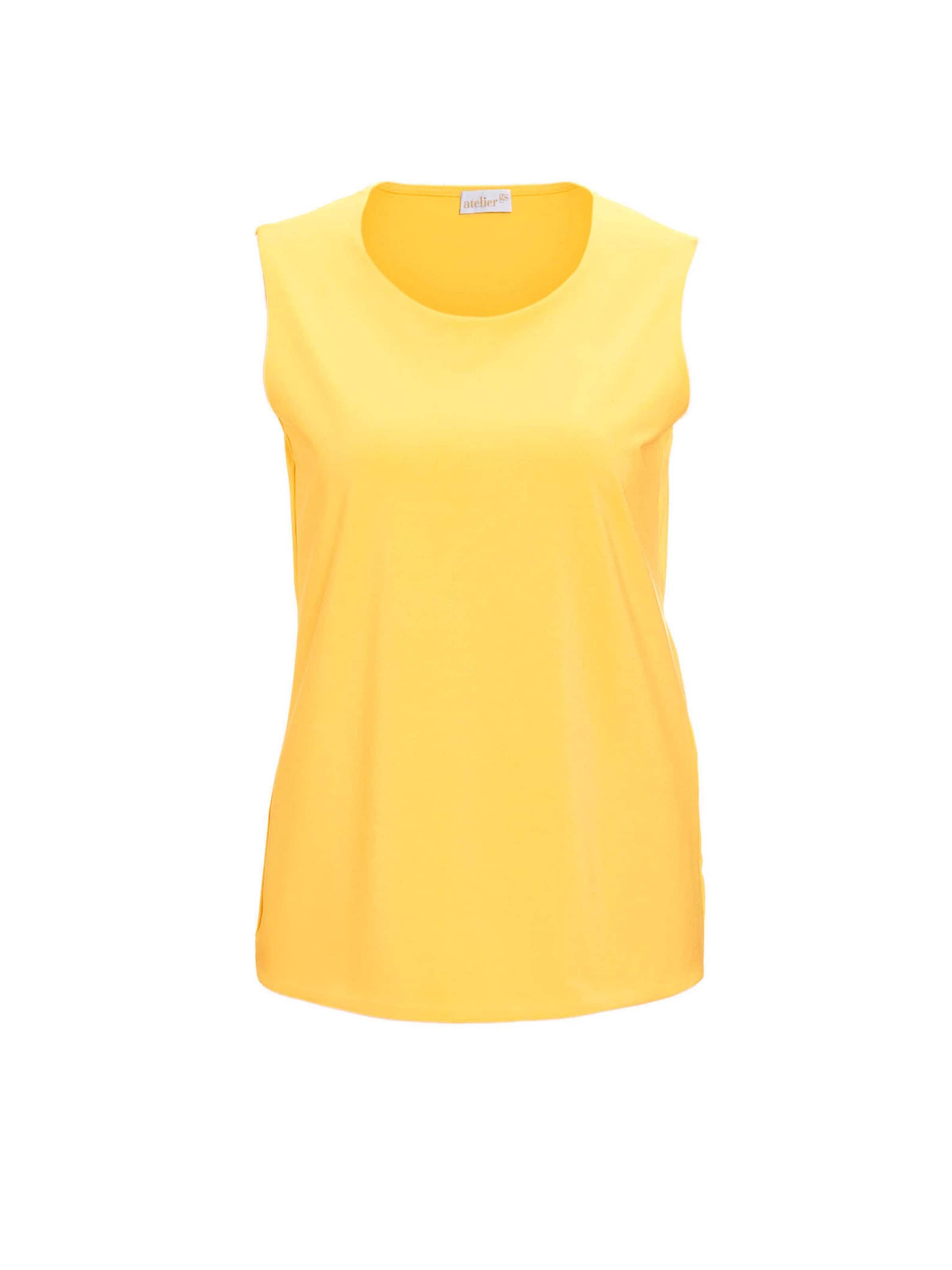 Goldner Top in Gelb: Vorderseite