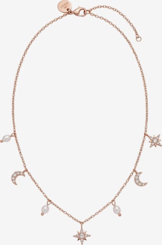PURELEI - Colar 'Night Glow' em ouro: frente