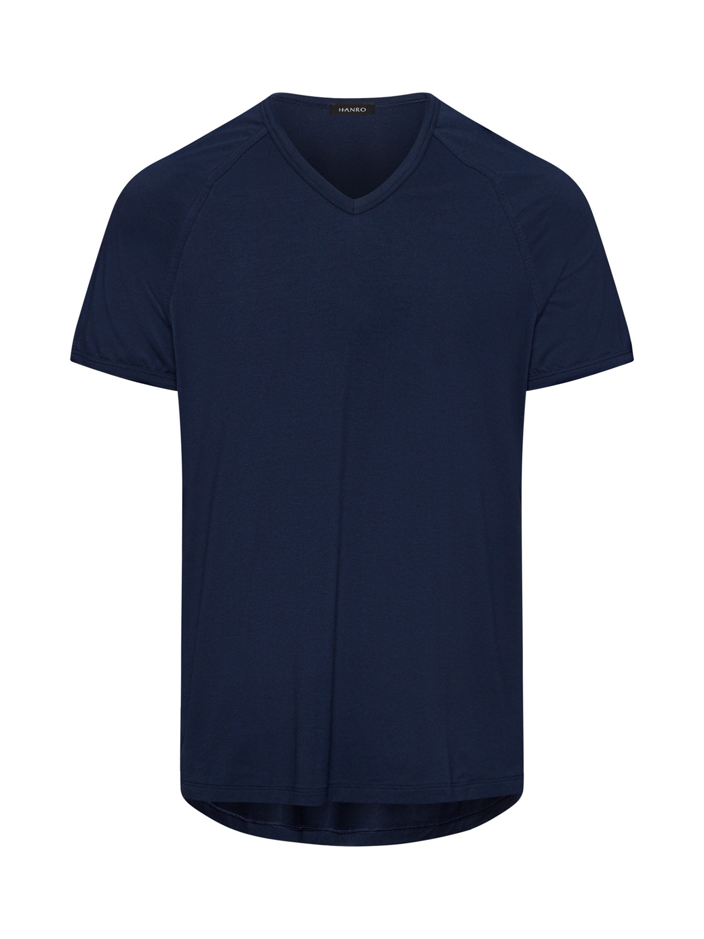 Hanro - Camisa ' Pierre ' em azul: frente