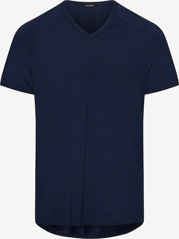 Hanro - Camisa ' Pierre ' em azul: frente