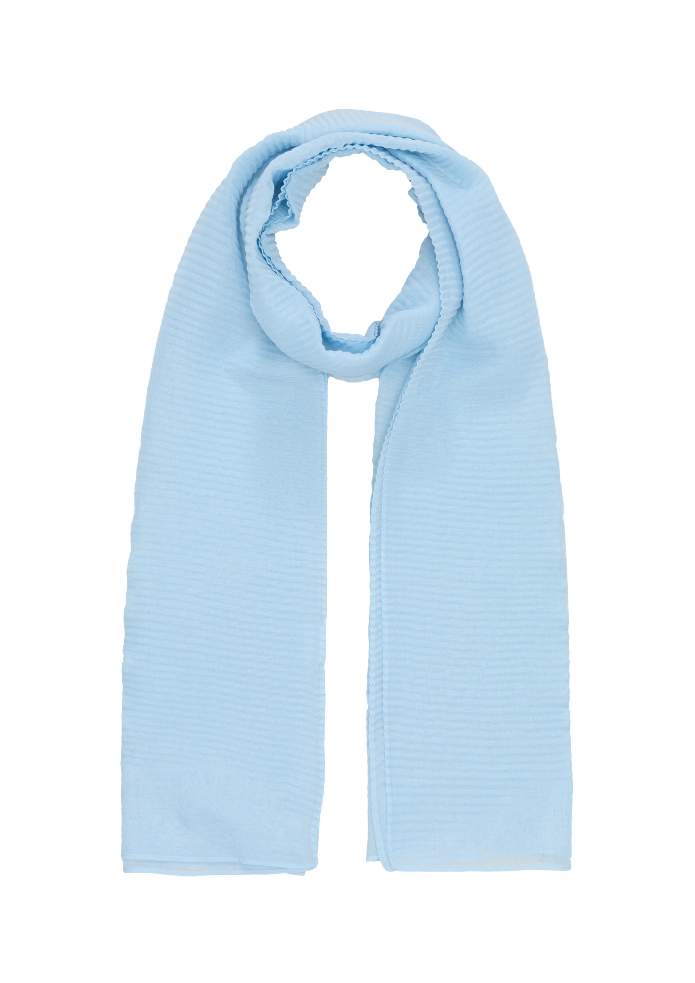 s.Oliver Sjaal in Blauw: voorkant