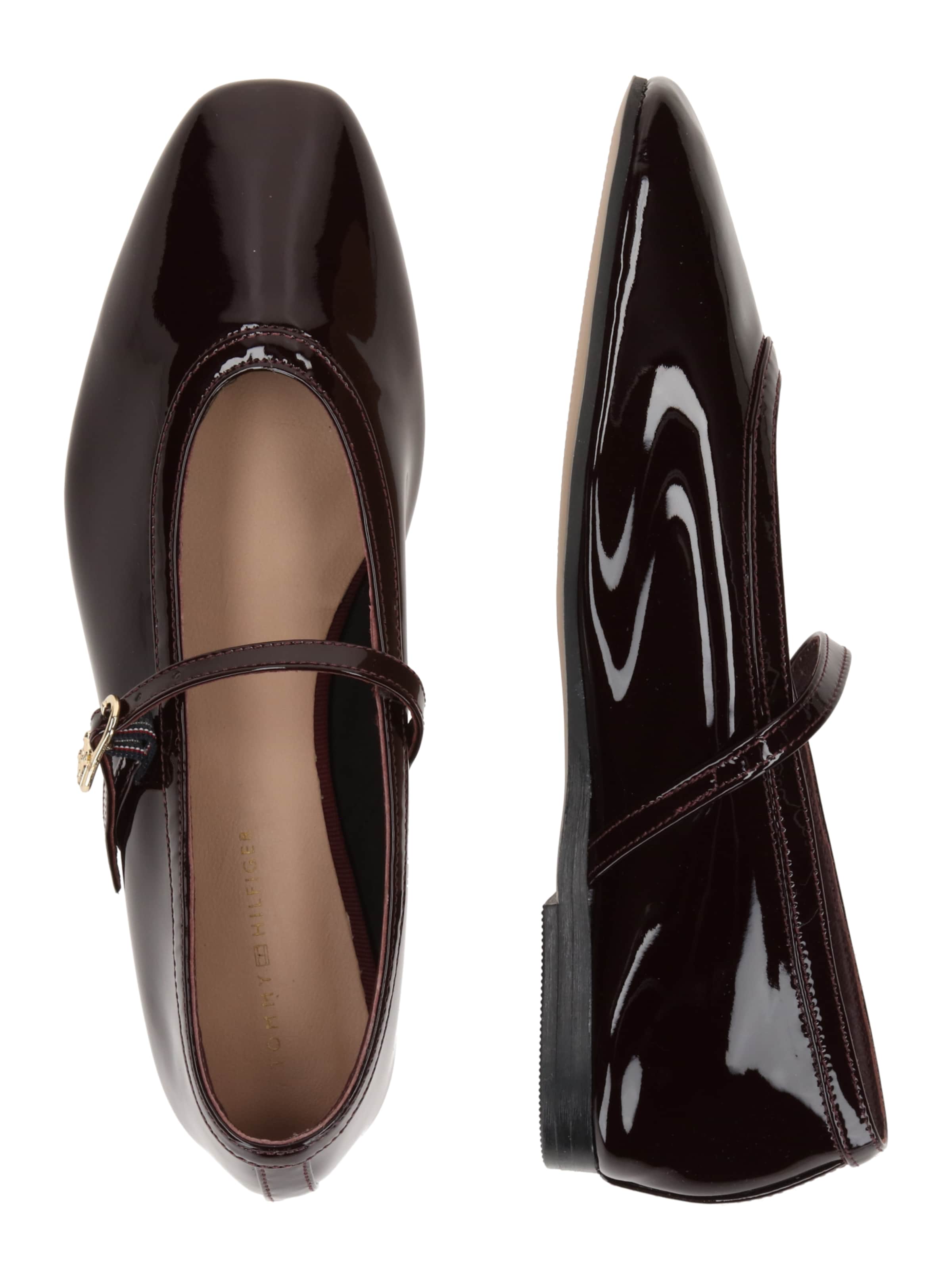 TOMMY HILFIGER Балетки в Коричневый