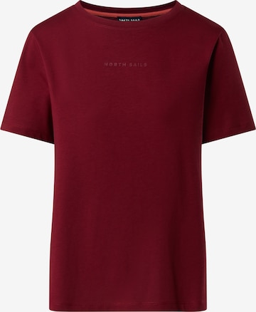 North Sails T-Shirt in Rot: Vorderseite