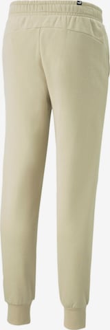 PUMA Tapered Workout Pants in Beige