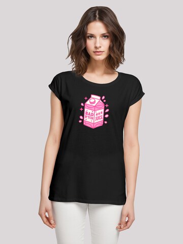 T-shirt 'Internationaler Frauentag: Girl-Power-Design' F4NT4STIC en noir : devant