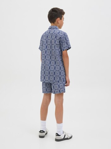 Jack & Jones Junior Regular fit Overhemd in Blauw