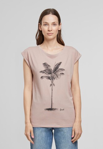 Forvert Shirt 'Fontana' in Pink: Vorderseite