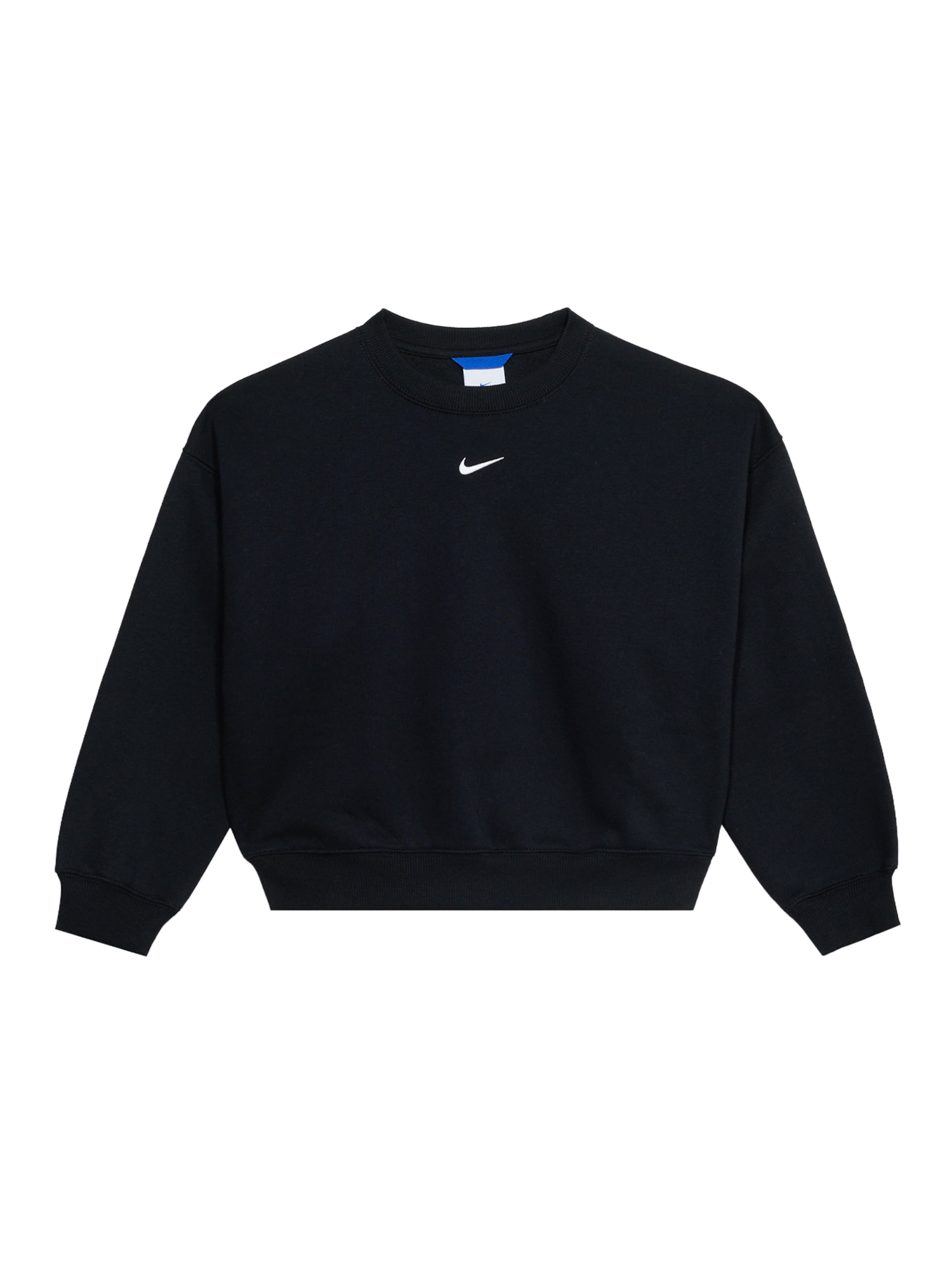 NIKE Спортен суитшърт 'Studio' в черно: отпред