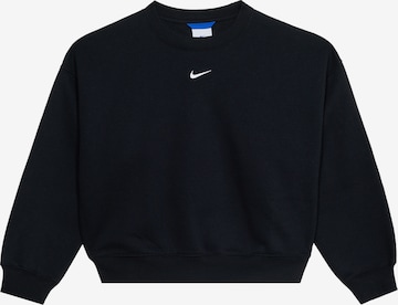 NIKE Спортен суитшърт 'Studio' в черно: отпред
