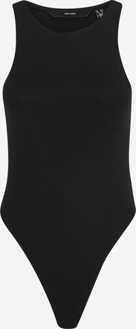 Vero Moda Petite - Camisa body 'MILLION' em preto: frente