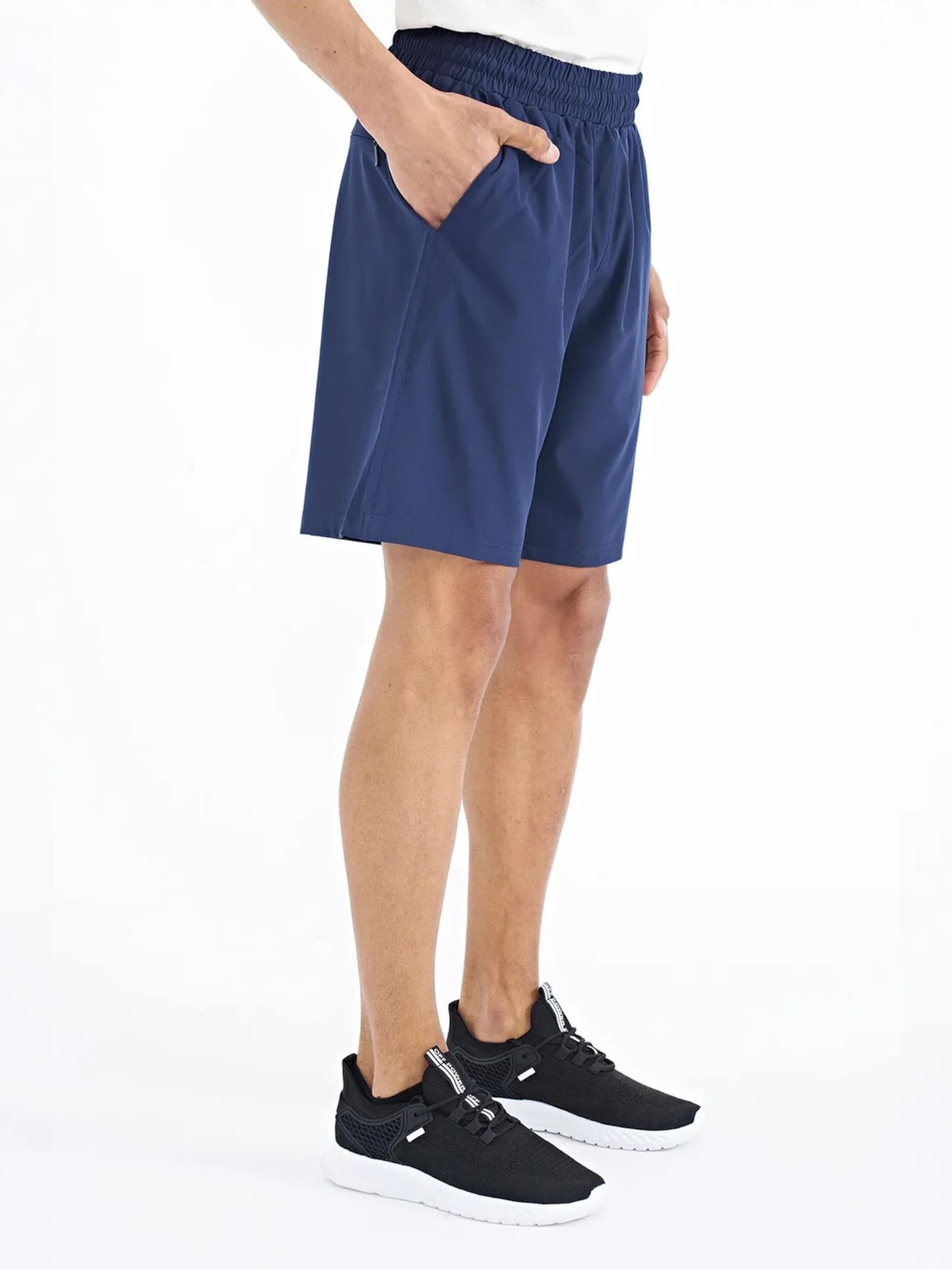 Wide Leg Pantalon Tommy Life en bleu